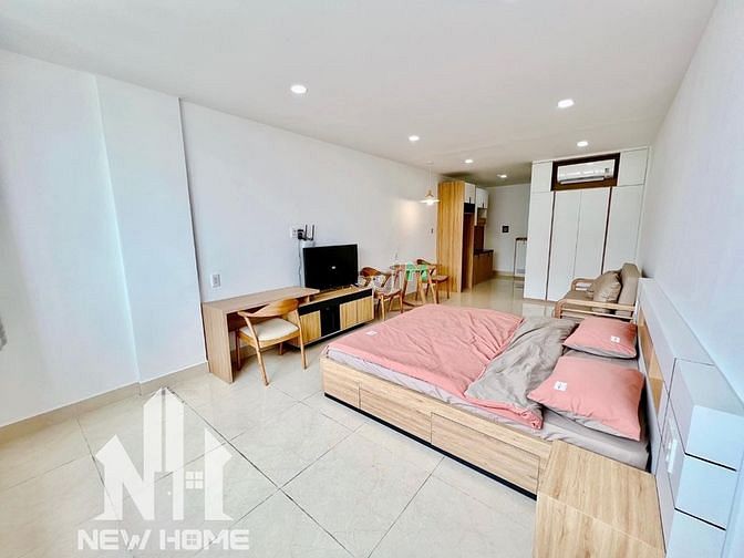 Hình ảnh Căn Hộ Studio Thiết Kế Đẹp Full Nội Thất Thiết Kế Đẹp Tại Bình Thạnh