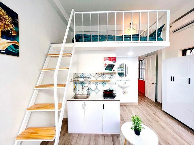 Hình ảnh Duplex - Bancol siêu rộng 🔥 Nội thất xịn xò ngay BÌNH GIÃ - CỘNG HOÀ