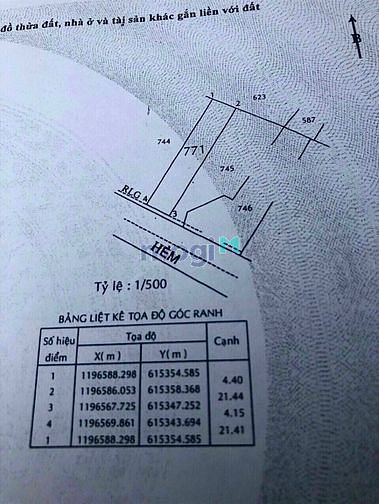 Hình ảnh Bán đất hẻm 1 xẹt đường võ văn hát.P long trường  .Tp thủ đức