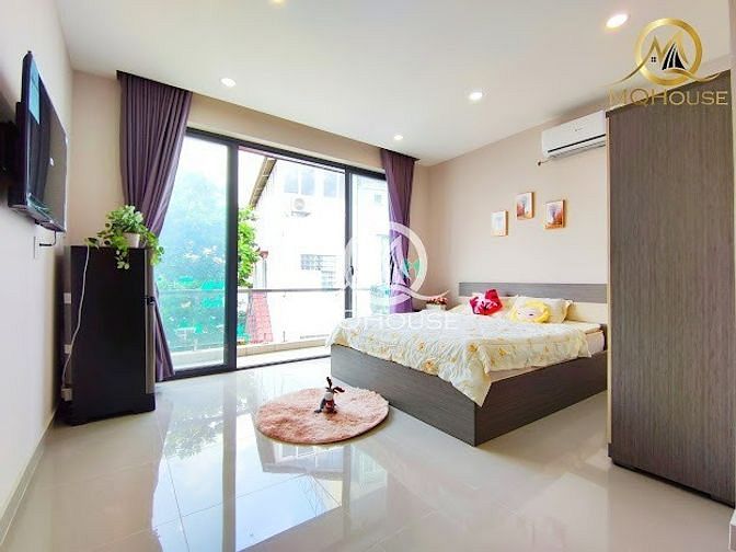 Hình ảnh Cho Thuê Studio Ban công Cực thoáng gần Ngã 4 Bảy Hiền