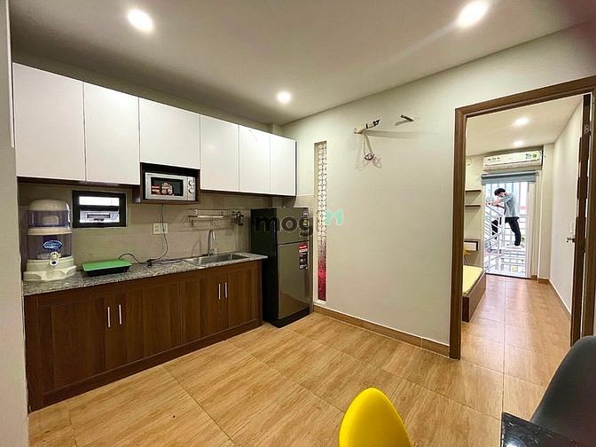 Hình ảnh Căn Hộ 1 Phòng Ngủ Ban Công 50m2 , Thang Máy , Máy Giặt Riêng , TT Q.1