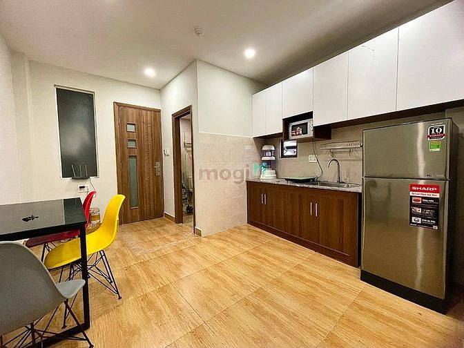Hình ảnh Căn Hộ 1 Phòng Ngủ Ban Công 50m2 , Thang Máy , Máy Giặt Riêng , TT Q.1