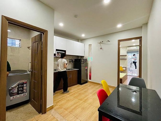 Hình ảnh Căn Hộ 1 Phòng Ngủ Ban Công 50m2 , Thang Máy , Máy Giặt Riêng , TT Q.1