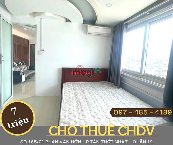 Hình ảnh Cho Thuê CHDV 2PN, Full Nội Thất số 165/21 Phan Văn Hớn, Quận 12