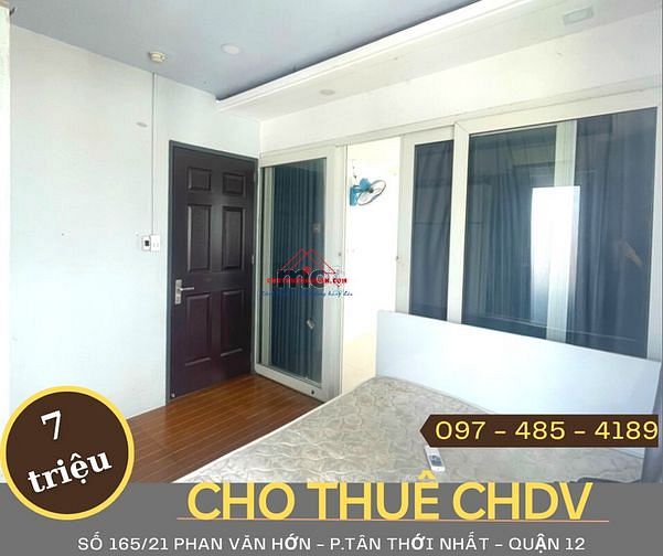 Hình ảnh Cho Thuê CHDV 2PN, Full Nội Thất số 165/21 Phan Văn Hớn, Quận 12