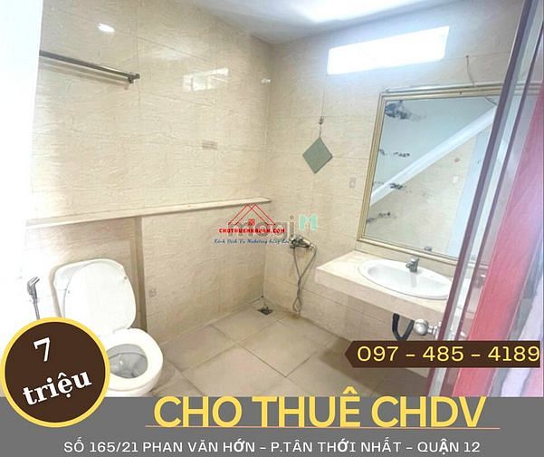 Hình ảnh Cho Thuê CHDV 2PN, Full Nội Thất số 165/21 Phan Văn Hớn, Quận 12