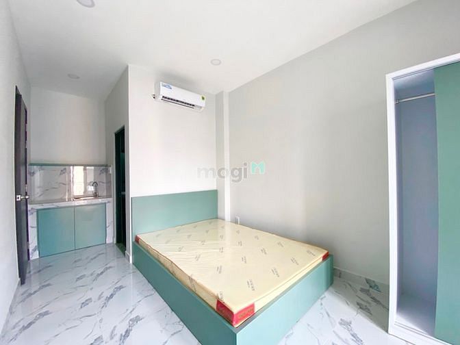 Hình ảnh Cho Thuê Căn Hộ Full Nội Thất Ban công Rộng 30M2 Ngay Cát Lái
