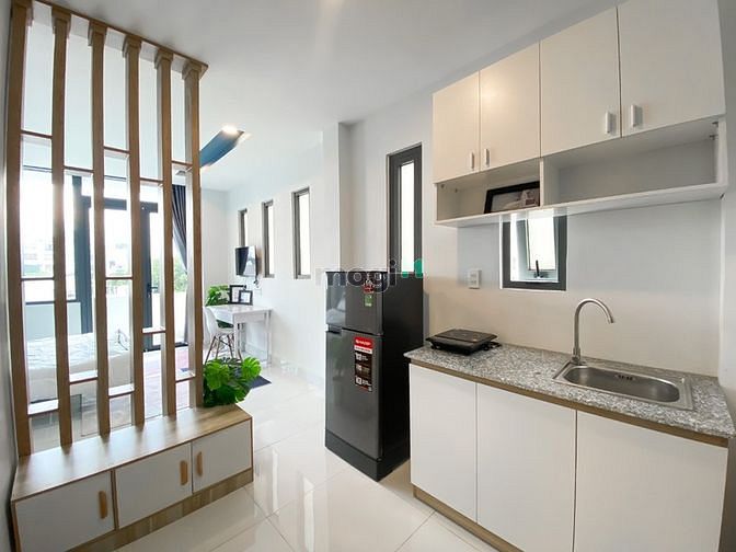 Hình ảnh studio bancol full nội thất gần ngã tư Phú Nhuận