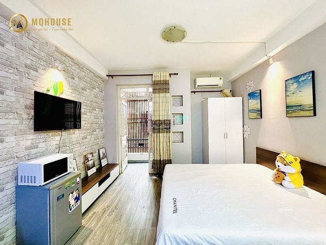 Hình ảnh Studio bancony full nội thất gần ngã 4 Phú Nhuận