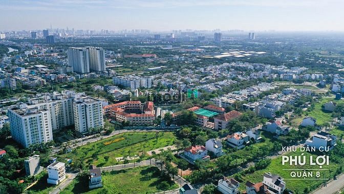 Hình ảnh Bán Đất Nền Quận 8 Có Sổ Chỉ 48 Nền Ngay Khu Dân Cư Phú Lợi