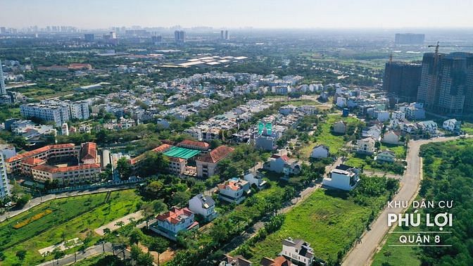 Hình ảnh Bán Đất Nền Quận 8 Có Sổ Chỉ 48 Nền Ngay Khu Dân Cư Phú Lợi