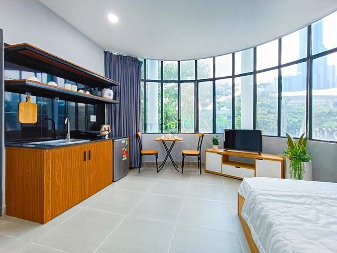 Hình ảnh Thuê Căn Hộ 1 Phòng Ngủ Bình Thạnh