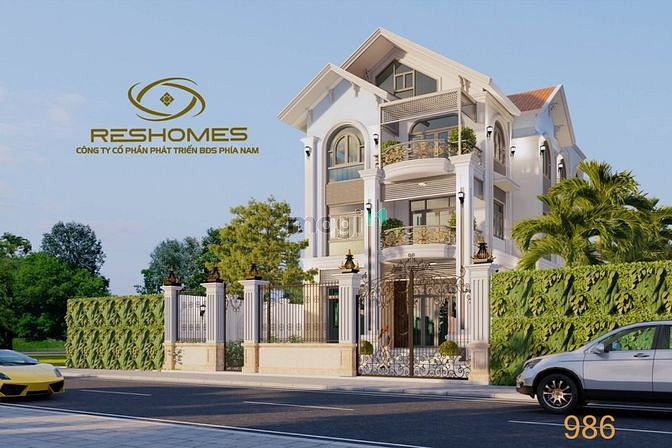 Hình ảnh Cho thuê Biệt thự 900m2, hoang thiện mới 100%, KDC D2d Võ Thị Sáu