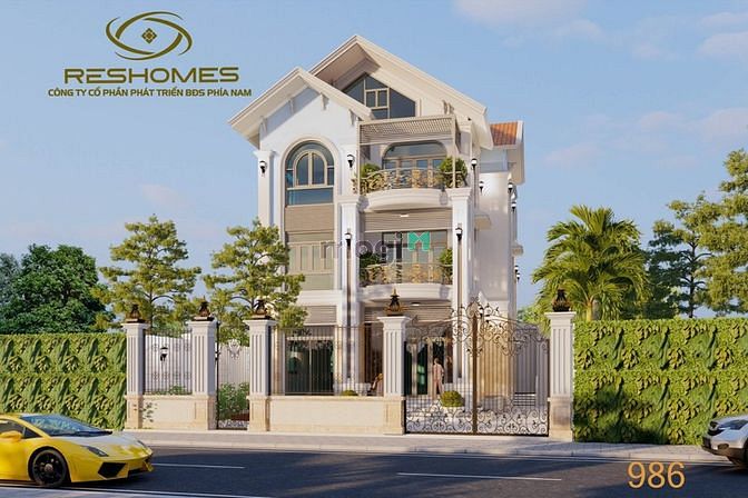 Hình ảnh Cho thuê Biệt thự 900m2, hoang thiện mới 100%, KDC D2d Võ Thị Sáu