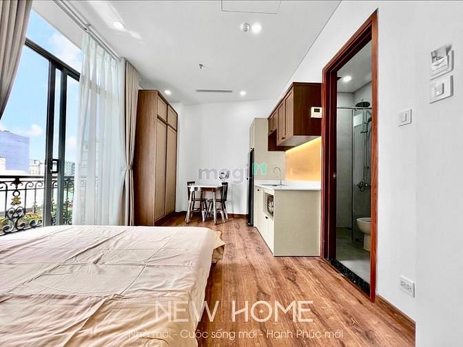 Hình ảnh 1PN - STUDIO ban công máy giặt riêng cho thuê ngắn hạn - dài hạn