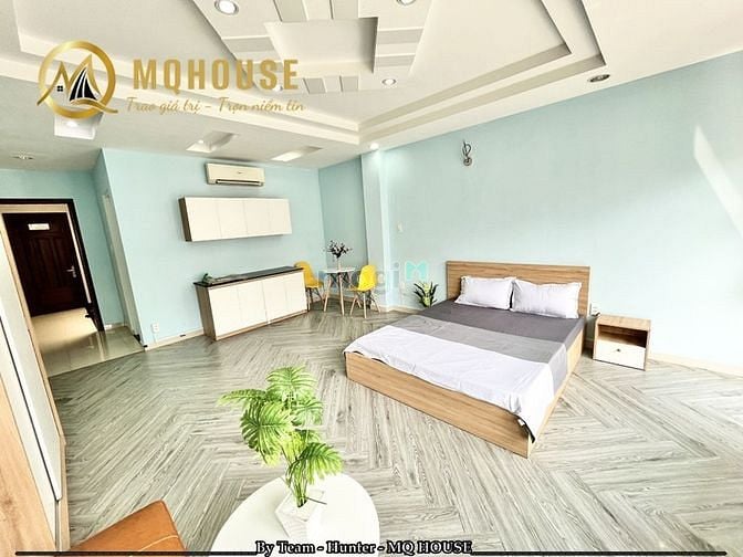Hình ảnh Studio bancol full nội thất gần ngã tư Phú Nhuận