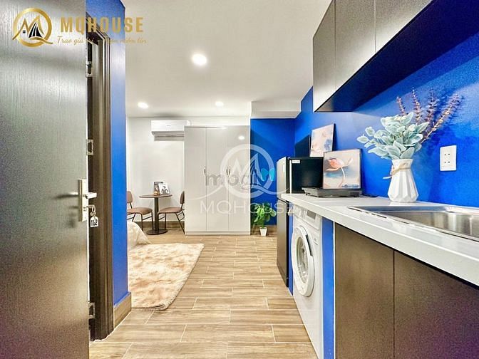 Hình ảnh STUDIO máy giặt riêng cửa sổ giếng trời mới 100% Trường Sa - Hoàng Sa