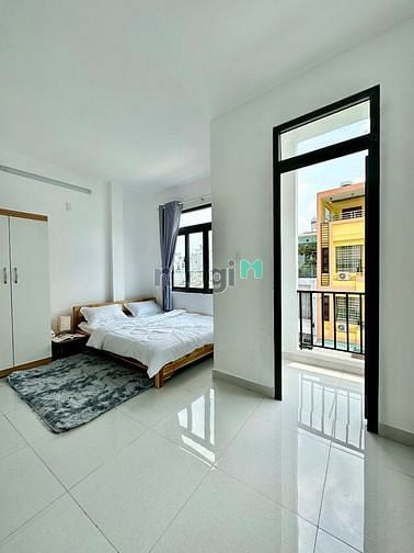 Hình ảnh Phòng trọ ban công 30m2 Full nt Lê Văn Thọ