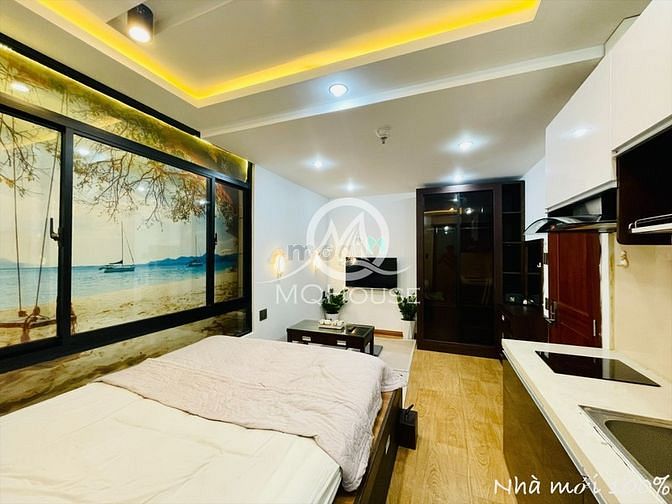 Hình ảnh Cho thuê CH Studio Cửa Sổ, thang máy, Ful nội thất ngay Nguyễn Trãi Q1
