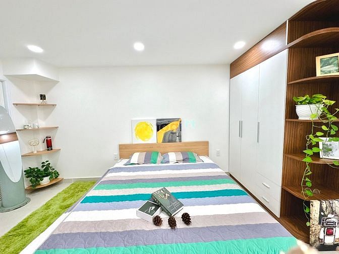 Hình ảnh 🌈CH cap Cấp - Dạng 1 phòng ngủ tách bếp - ban công - thang máy