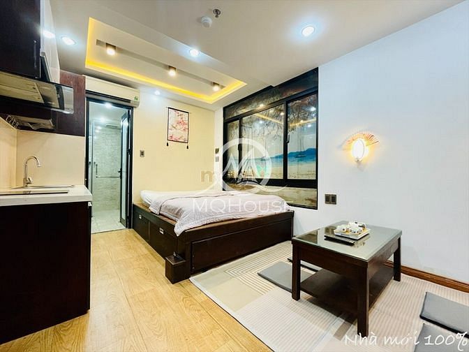Hình ảnh Cho thuê CH Studio Cửa Sổ, thang máy, Ful nội thất ngay Nguyễn Trãi Q1