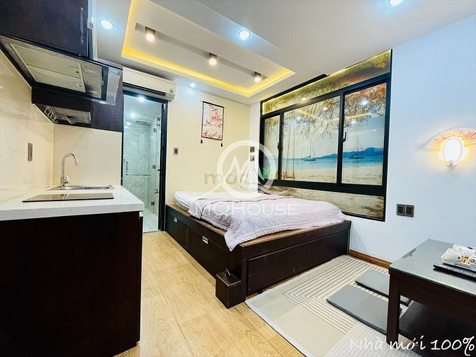 Hình ảnh Cho thuê CH Studio Cửa Sổ, thang máy, Ful nội thất ngay Nguyễn Trãi Q1