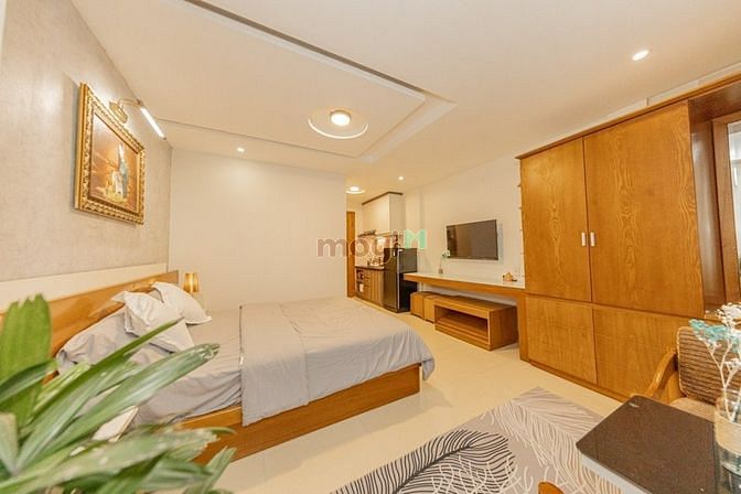 Hình ảnh CH Studio, 1PN có Balcony thang máy, Full nội thất ngay Lê Lai
