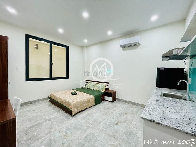 Hình ảnh Cho thuê CH Studio Cửa Sổ, Mới 100%. thang máy, Trần Hưng Đạo, Quận 1