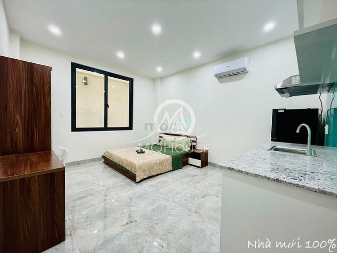 Hình ảnh Cho thuê CH Studio Cửa Sổ, Mới 100%. thang máy, Trần Hưng Đạo, Quận 1