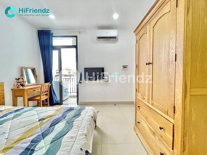 Hình ảnh Căn Hộ FULL Nội Thất Có Ban Công, Máy Giặc Riêng