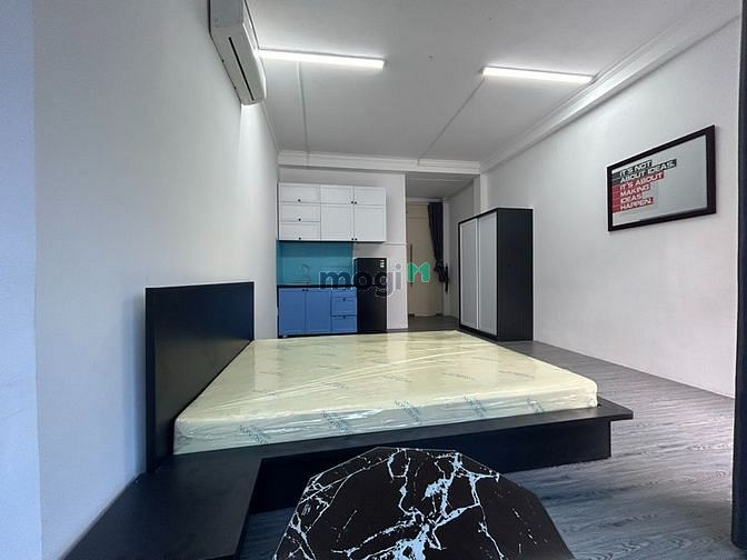 Hình ảnh CH 1PN riêng có Balcony thang máy, Full nội thất ngay Cống Quỳnh, Q1