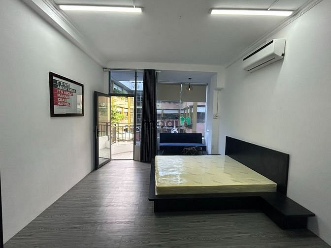 Hình ảnh CH 1PN riêng có Balcony thang máy, Full nội thất ngay Cống Quỳnh, Q1