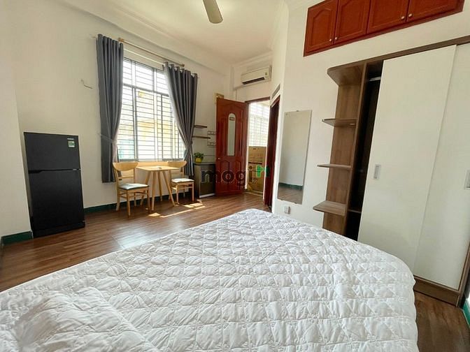 Hình ảnh Cho Thuê Studio Cửa Sổ Lớn Full Nội Thất Giá Rẻ Hoàng Sa Quận 1 6/2023