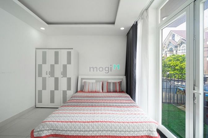 Hình ảnh Căn Hộ Studio ban công lầu 1 full nội thất - thoáng mát view cực xinh