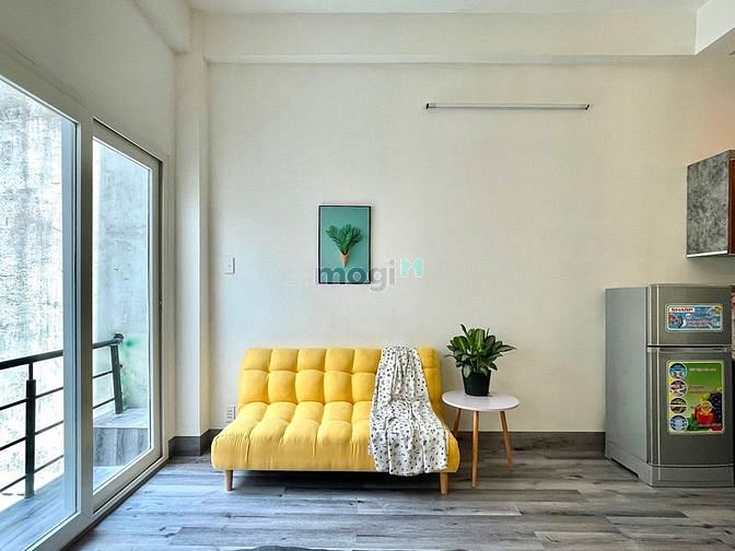 Hình ảnh CHDV - Dạng Studio ban công - máy giặt riêng - gần chợ bà chiểu
