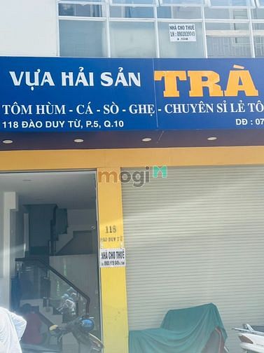 Hình ảnh Cho thuê mặt tiền Đào Duy Từ, Phường 5, Quận 10