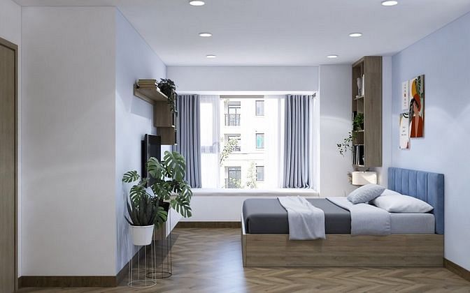 Hình ảnh Cho thuê 2PN The Peak M8 nội thất cực đẹp giá thuê 34tr Midtown Phú Mỹ