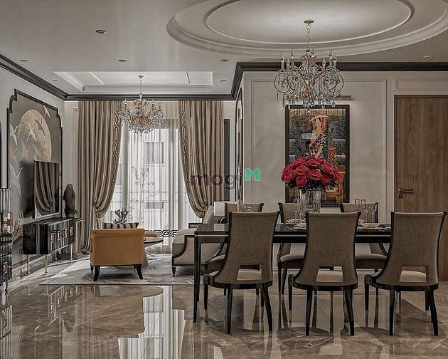 Hình ảnh Siêu phẩm Duplex 4PN 4WC view trung tâm quân 1 Empire City