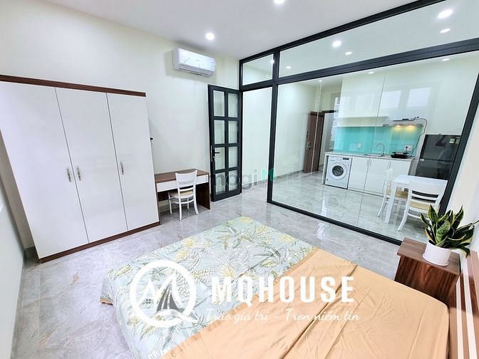 Hình ảnh Căn Hộ 1 Phòng Ngủ Cửa Sổ Lớn Thoáng , Máy Giặt Riêng - Thang Máy , Q1