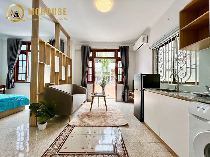 Hình ảnh Căn Hộ Studio Tách bếp Ngay Sân Bay - CV Hoàng Văn Thụ full nội thất