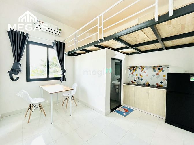 Hình ảnh Căn Hộ Full Nội Thất - Gác cao - Cửa Sổ Thoáng Ngay Tô Ký