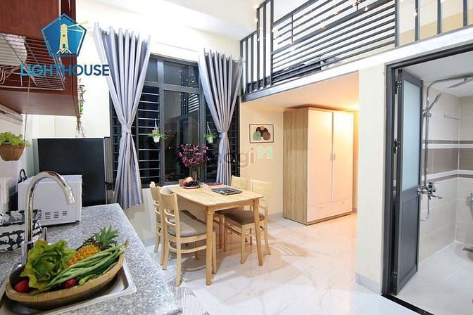 Hình ảnh 🔴DUPLEX NGÃ TƯ HÀNG XANH 40m2 Cửa Lớn THOÁNG, Đầy Đủ nội thất