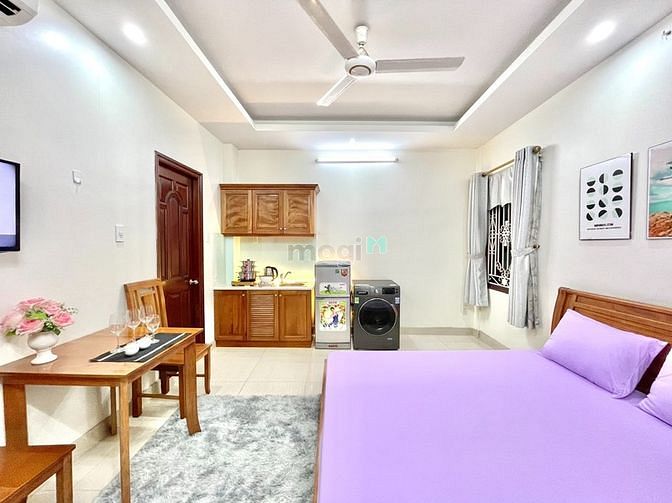 Hình ảnh 🌽CĂN HỘ Studio cao cấp-Máy giặt riêng - FULL nội thất 2p đi Siêu thị