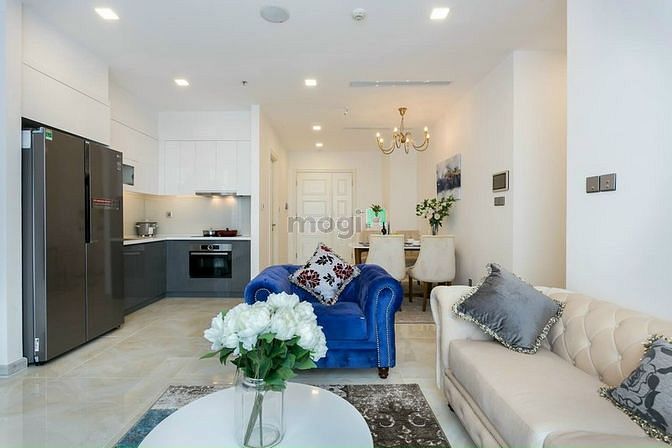 Hình ảnh Chung cư 2 PHÒNG NGỦ -Vinhomes Bason Q1, NT đẹp view cao
