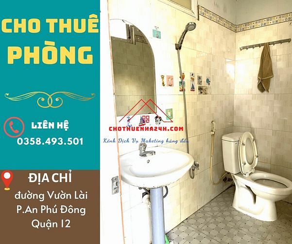 Hình ảnh CHO THUÊ PHÒNG độc lập, đường Vườn lài , Quận 12