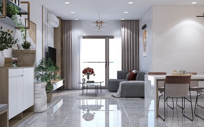 Hình ảnh Cho thuê CH Góc 2 ban công midtown dt 101m bên PMH,Q7