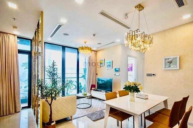 Hình ảnh Vinhomes bason , cho thuê 2PN view Landmark 81, nội thất đẹp