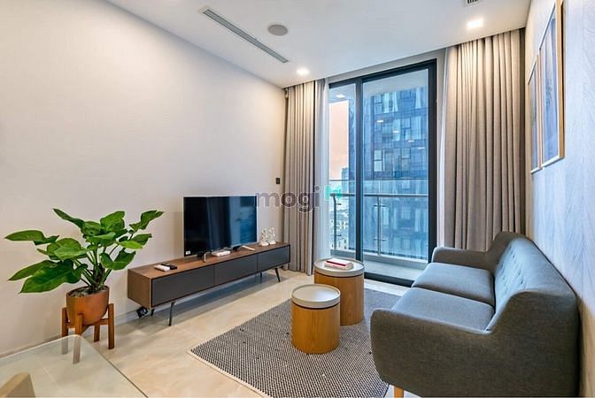Hình ảnh Cho thuê CH Vinhomes Ba son 1PN lầu cao Tòa Aqua 2