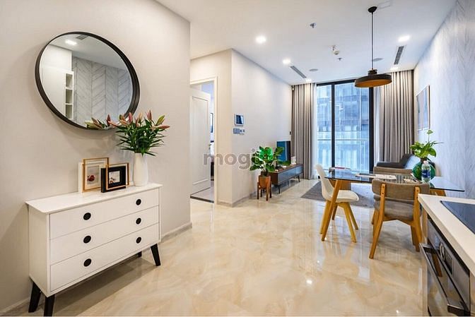 Hình ảnh Cho thuê CH Vinhomes Ba son 1PN lầu cao Tòa Aqua 2