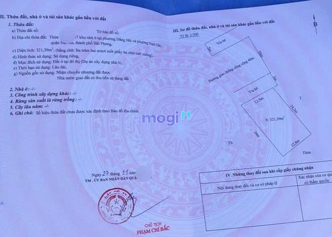 Hình ảnh Bán lô đất 321M mặt đường TDC Đồng Bồ Hải An